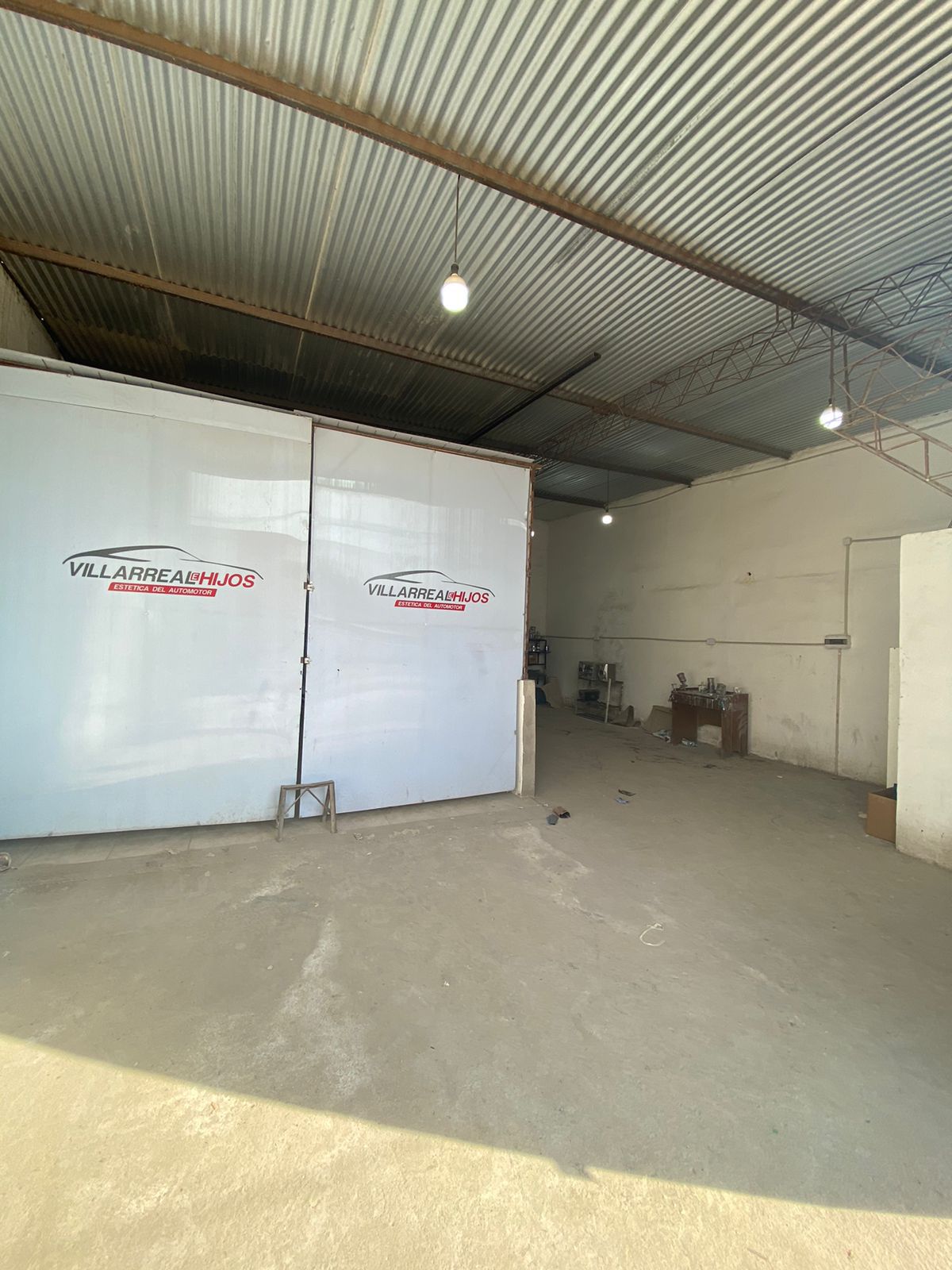 Cabina de pintura automotriz